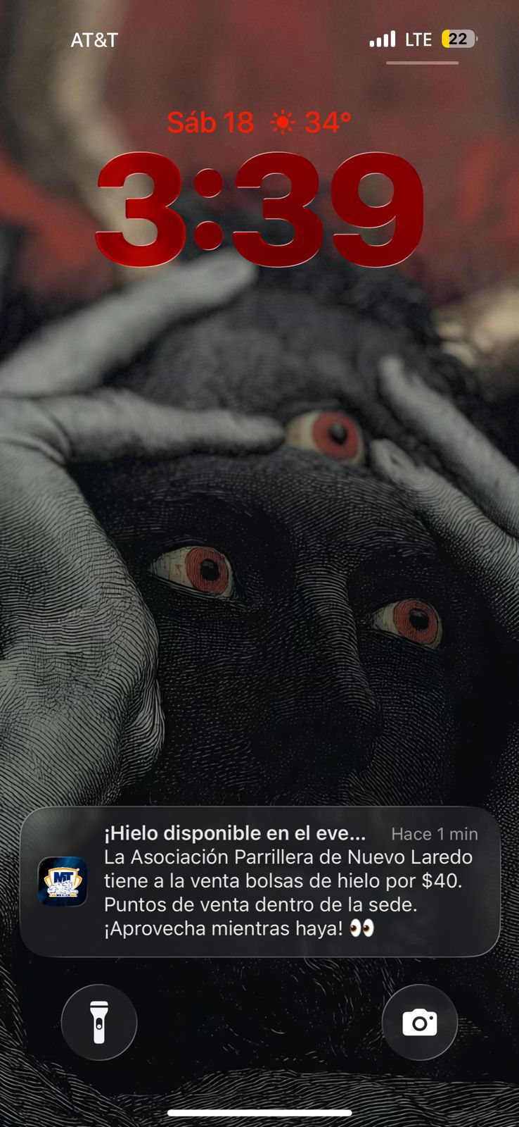 Notificación push de MT México